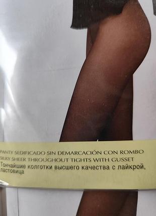 Колготки жіночі чорні з лайкрою20 ден
