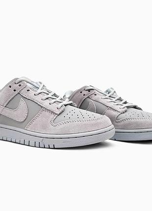 Мужские кроссовки nike dunk low retro se wolf grey