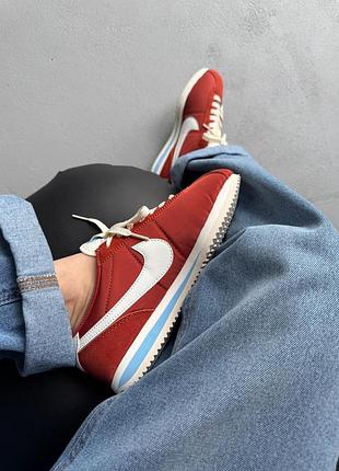 😍 женские кроссовки nike cortez red 4