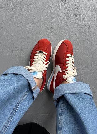 😍 женские кроссовки nike cortez red 7