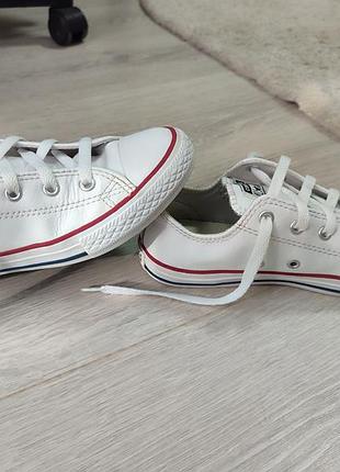 Кеди  converse оригінал білі, розмір 35, довжина устілки 21.5 см