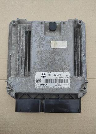 Блок управления двигателем volkswagen passat b6, b7, tiguan, sharan, t5, passat cc 2.0 tdi 03l907309