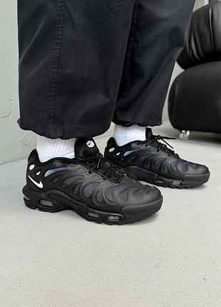 Чоловічі кросівки nike air max tn plus drift black/white logo