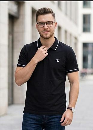 Новая футболка поло calvin klein