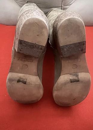 Шкіряні високі чоботи bronx оригінал 9