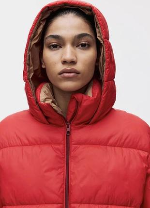 Куртка жіноча h&m червона 7