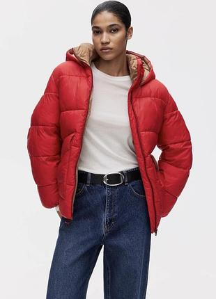 Куртка жіноча h&m червона