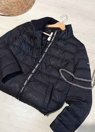 Брендовая куртка-пуховик tommy hilfiger (оригинал)