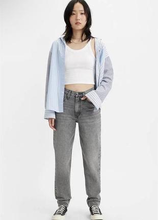 Джинси жіночі levi's 80s mom сірі розмір 23