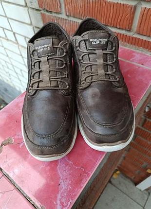 Мужские ботинки/полуботинки skechers slip-ins (размер 43 / 28 см)