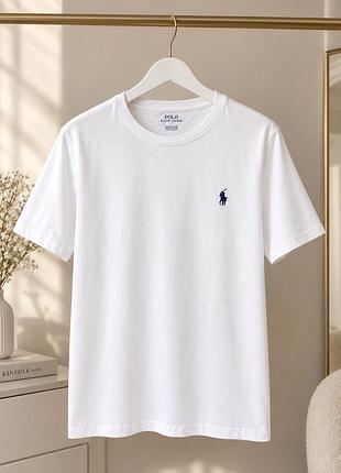 Футболка чоловіча polo ralph lauren біла