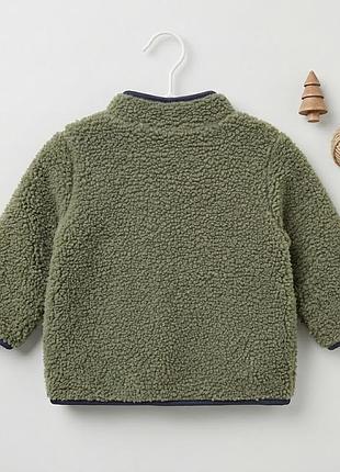 Куртка для хлопчиків h&m хакі 68 см 2