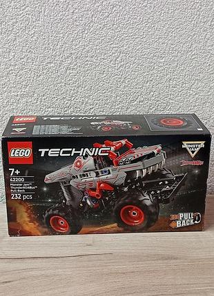 Конструктор лего lego technic monster jam thunderroarus pull-back