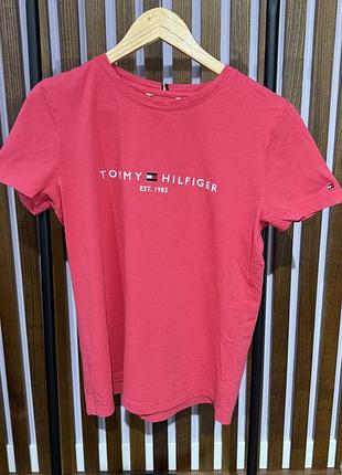 Футболка жіноча tommy hilfiger рожева