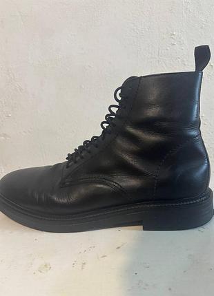 Шкіряні черевики zara 43-44  чоловічі