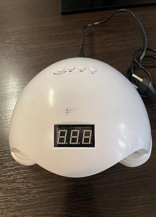 Лампа для манікюру uv/led sun one, біла 6