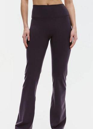 Лосіни жіночі, легінси, лосини.  лосіни кльош.
flared sports leggings with softmove™ 
dark brown flared yoga leggings with softmove 7