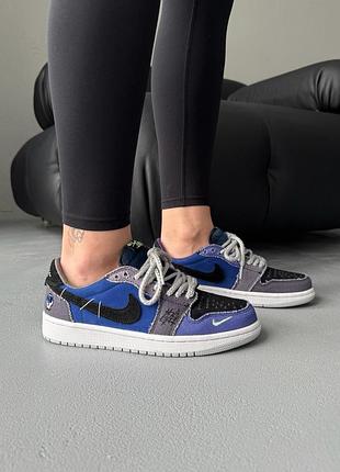 😍 женские кроссовки nike air jordan 1 low og voodoo alternate