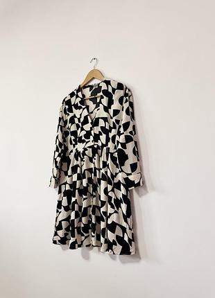 Красива сукня з натуральної тканини zara🌿