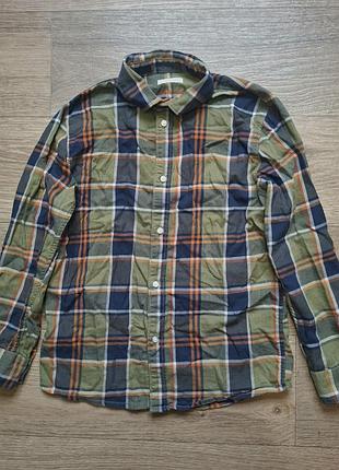 Рубашка клетка cotton