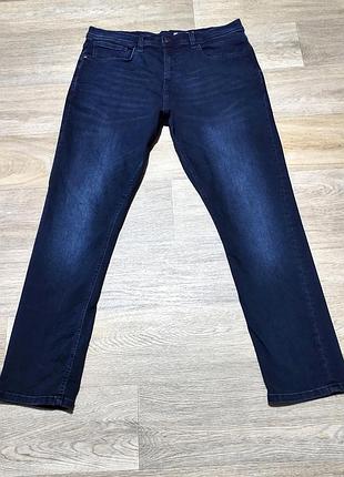 Чоловічі сині джинси f&amp;f, розмір 36/32 slim free fit.