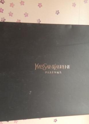 Брендова коробка ysl картон
