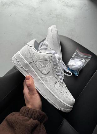 😍 жіночі кросівки nike x nocta air force 1 low "certified lover boy" white