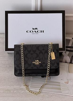 Сумка k o a c h klare crossbody bag in signature canvas