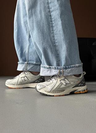 Кроссовки женские new balance 1906r silver/beige/orange
