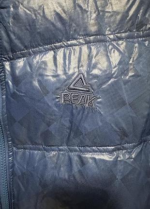 Пуховик чоловічий peak синій, розмір s 2