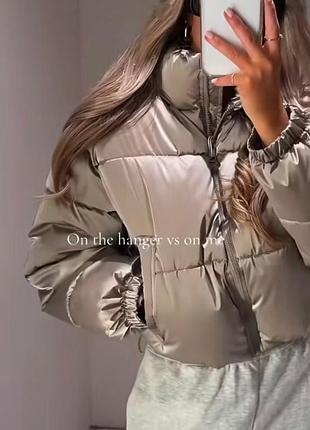 Куртка zara водоотталкивающая, ветронепроницаемая модель