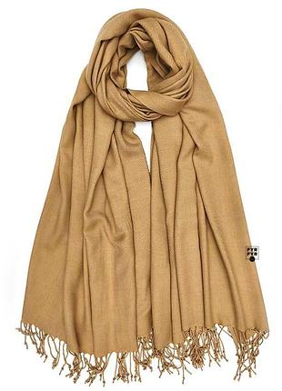 Палантин шарф кашемір вовна кашеміровий pashmina original однотонний новий