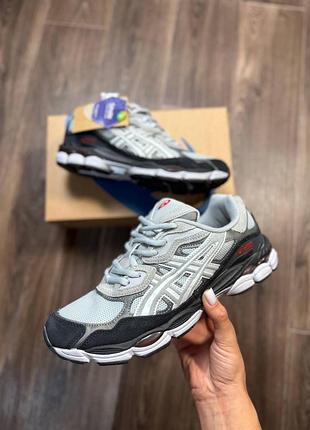 Asics gel nyc 'gravel black'