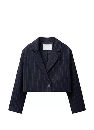 Шкільна форма для підлітків zara жакет у смужку