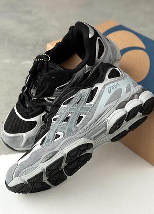 Asics gel-nyc grey black 9