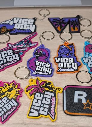 Брелоки gta vice city, набір