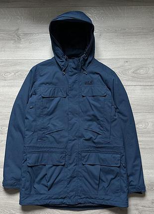 Чоловіча парка куртка jack wolfskin
