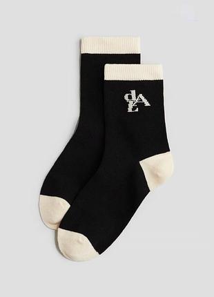 7 пар носков в упаковке h&m 2