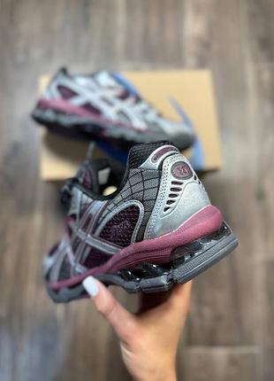 Asics gel-nymbus 10.1 beniimo purple / pure silver 3
