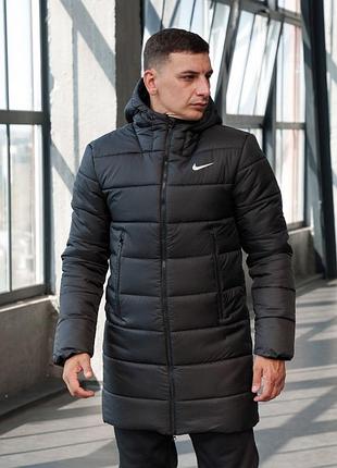 Куртка парка nike чоловіча зимова з підкладкою omni-heat