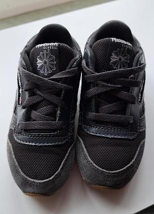 Кросівки для дітей reebok чорні, р. 25