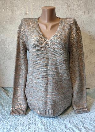 Anthropologie.эксклюзивный теплый свитер с шерстью и альпакой seen worn kept (р. m)