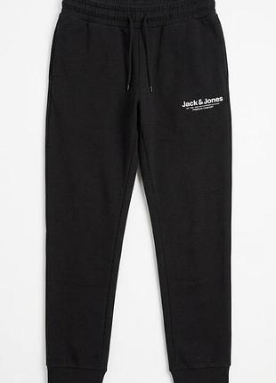 Штаны спортивные мужские jack jones 12266535 s черные