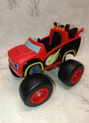 Машинка блейз спалах і диво машинки mattel ніндзя