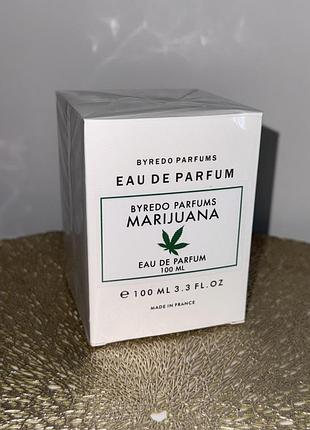 Шлейфові парфуми byredo marijuana духи 100 ml нішевий аромат байредо