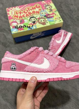 Nike dunk low x pop mart labubu кросівки під замовлення 2