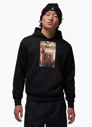 Худи мужское air jordan jm chimney flc po black hq5654-010