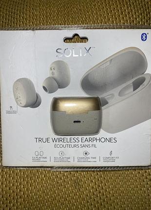 Навушники solix true wireless earphones