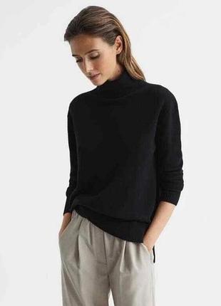 Кашеміровий светр гольф emilia parker cashmere silk wool