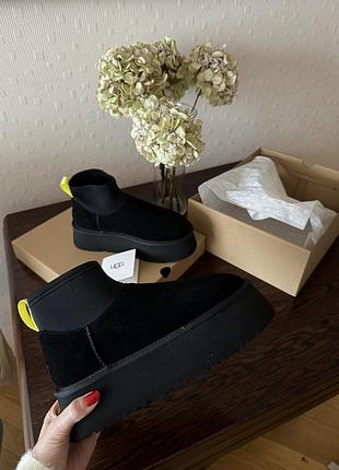 Уггі жіночі ugg чорні 2